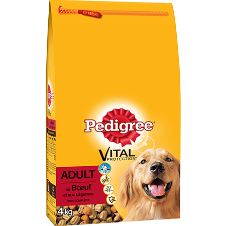 Pedigree Croquette Adulte Boeuf 4kg 